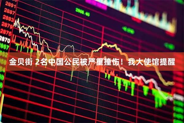 金贝街 2名中国公民被严重撞伤!我大使馆提醒